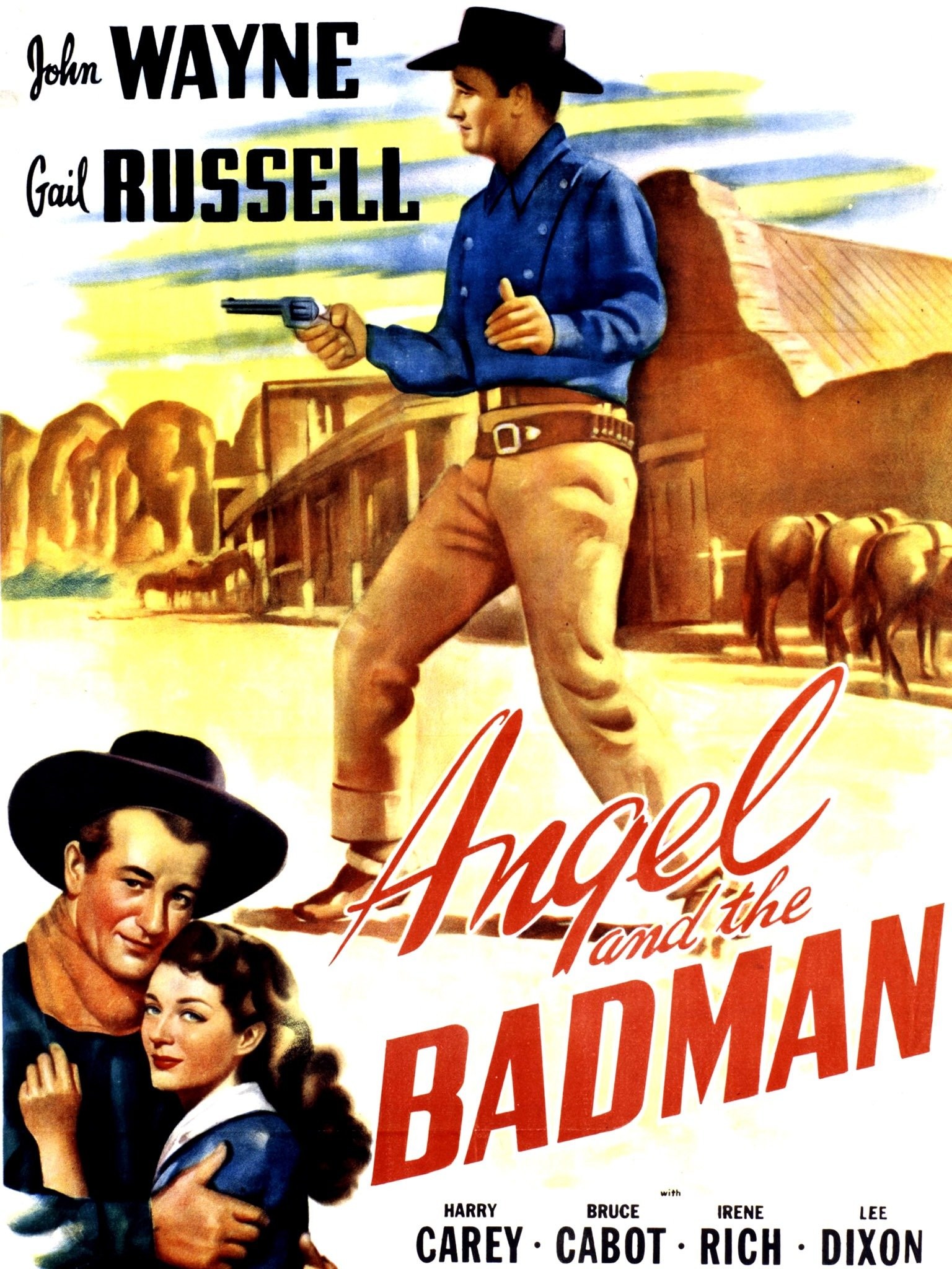 Angel and the Badman poster